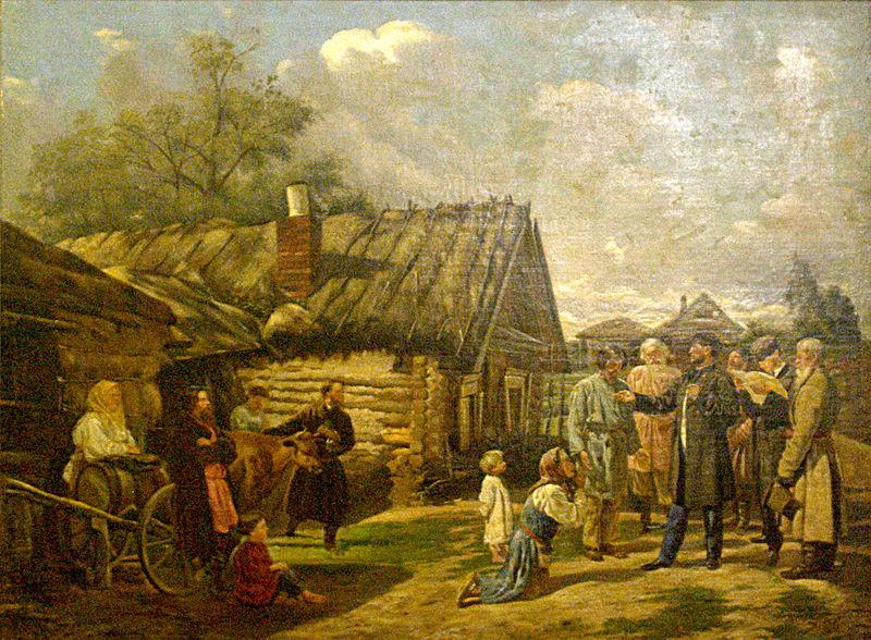 Vasiliy Pukirev Sbor nedoimok by Vasiliy Pukirev oil painting picture
